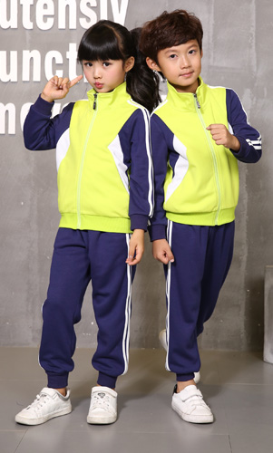 運(yùn)動(dòng)秋冬裝校服學(xué)生休閑套裝訂制AM17TZ013