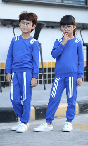 學(xué)生休閑套裝定制長(zhǎng)袖套裝運(yùn)動(dòng)秋冬裝校服AM17TZ022
