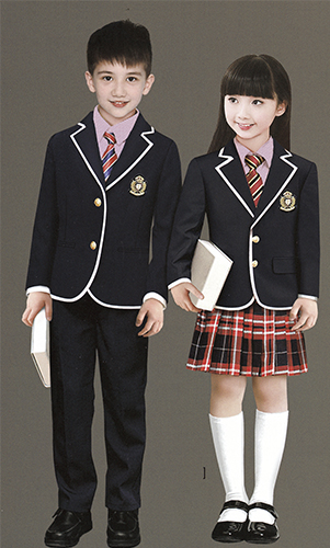校服定制 經(jīng)典英倫校服 帥氣西裝校服