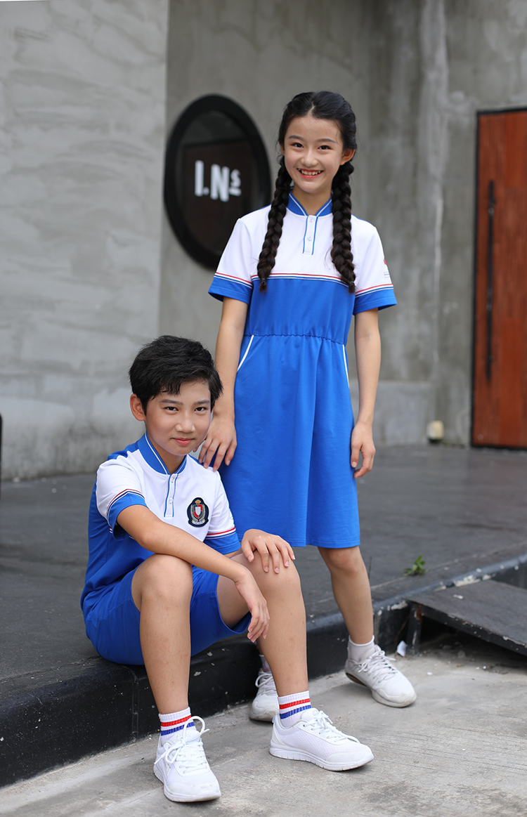 夏裝校服藍(lán)色 (1)