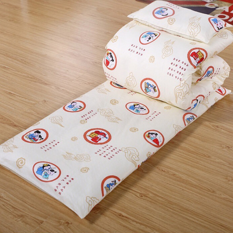 學(xué)生床上用品三件套 床單被套套件